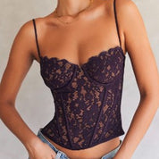 Megan Lace Corset Top