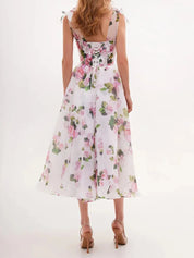 Luciana Flowy Floral Maxi Dress