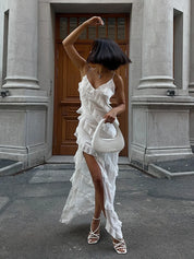 Roselle Ruffle Maxi Dress