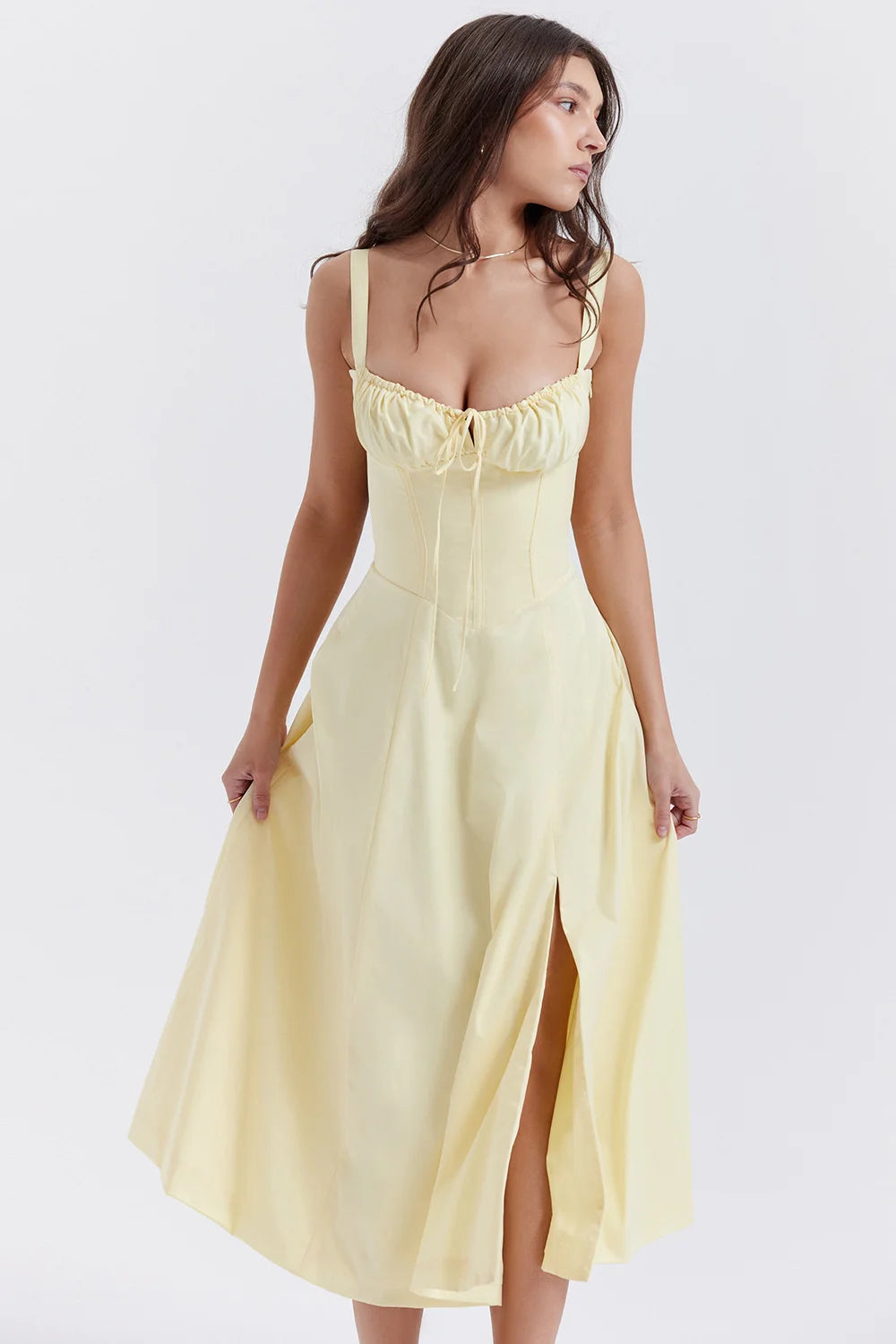 Selena Corset Midi Dress