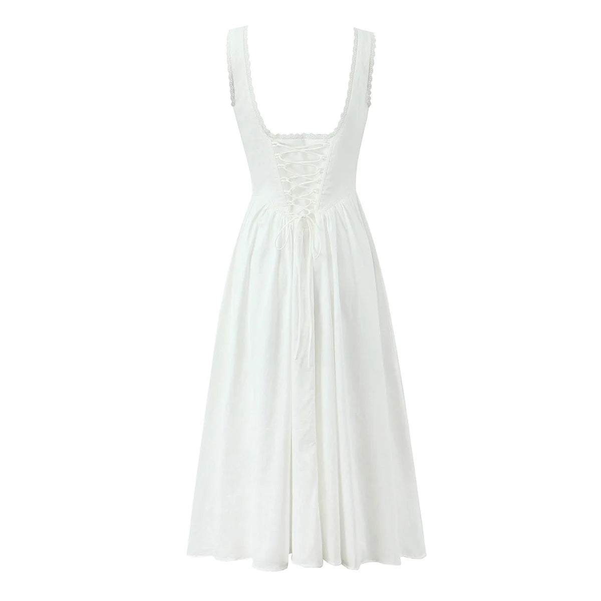 Florianne Lace Corset Midi Dress