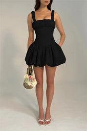 Jasmine Puff Mini Dress