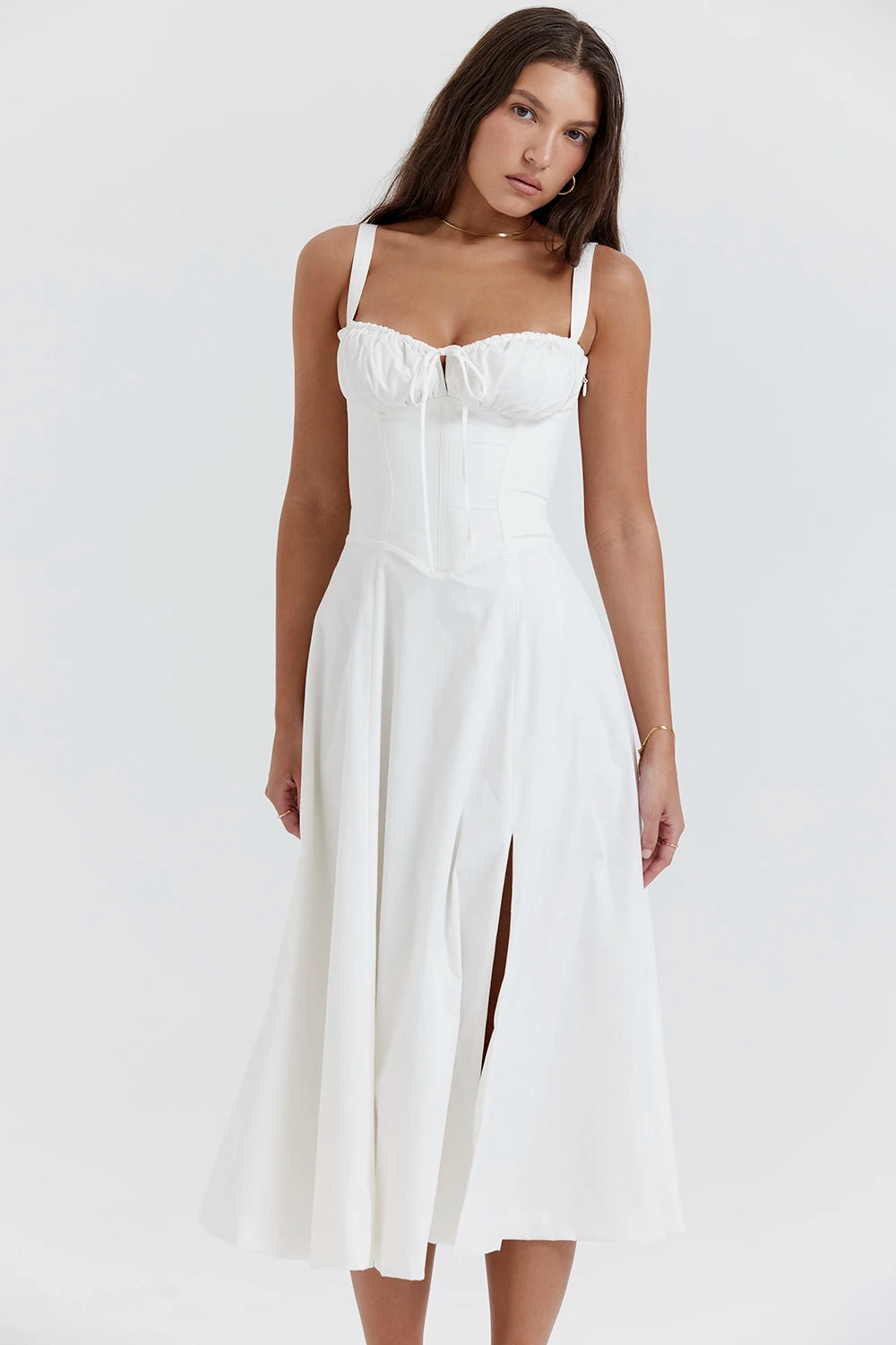 Selena Corset Midi Dress