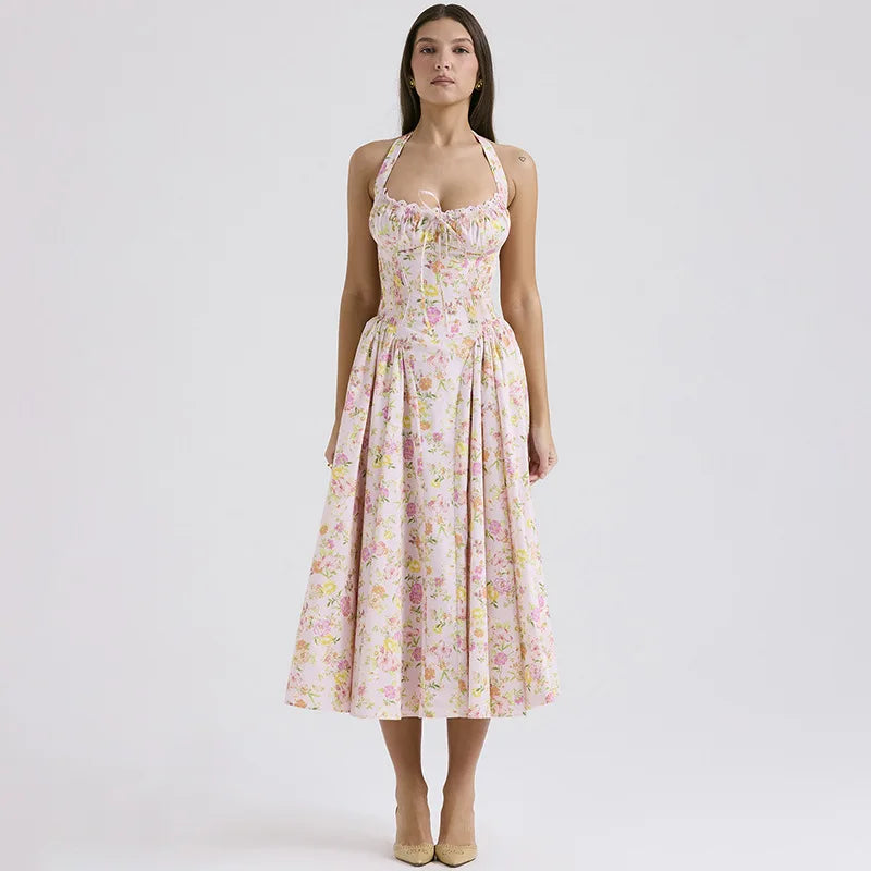 Isolde Floral Midi Dress