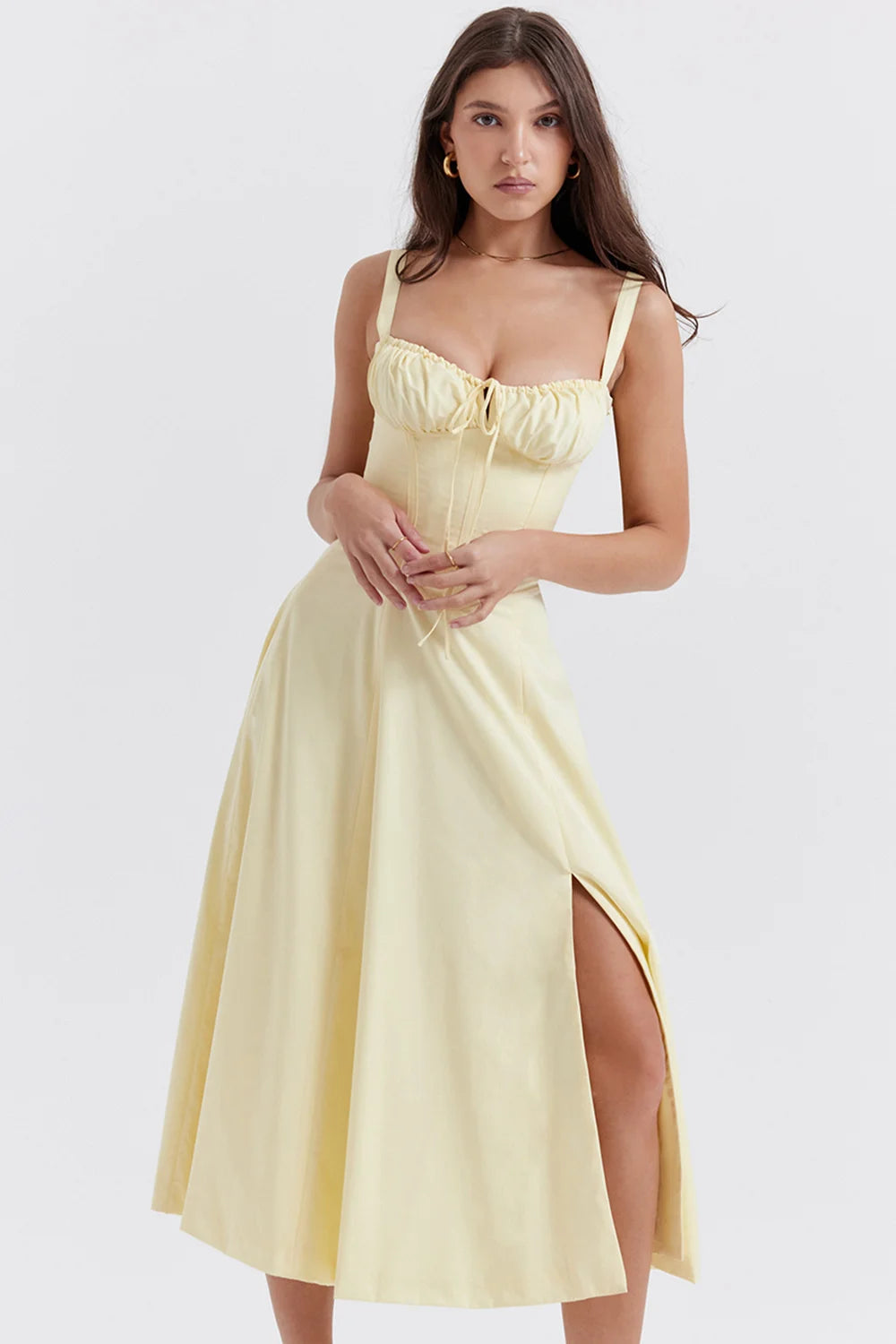 Selena Corset Midi Dress