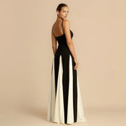 Noir Elegance Maxi Dress