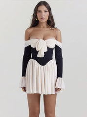 Aurora Off-Shoulder Mini Dress